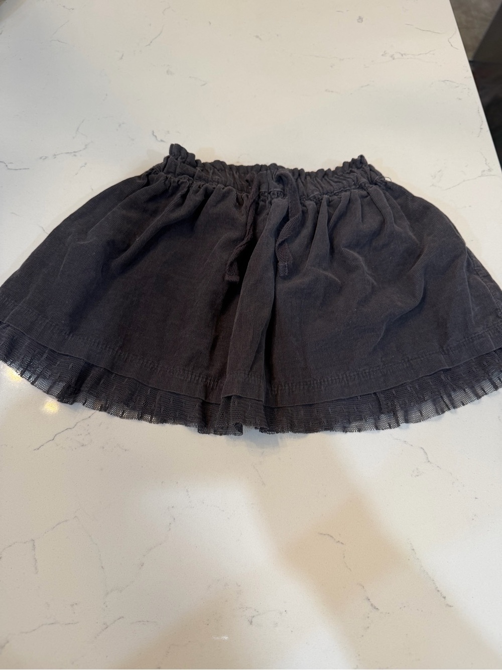 Zara Black Baby Layered Tulle Hem Skirt SUPER CUTE!